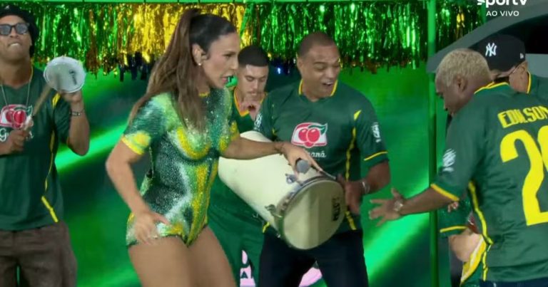 ao-som-de-festa,-ivete-sangalo-e-pentacampeoes-agitam-o-maracana-antes-de-brasil-x-panama