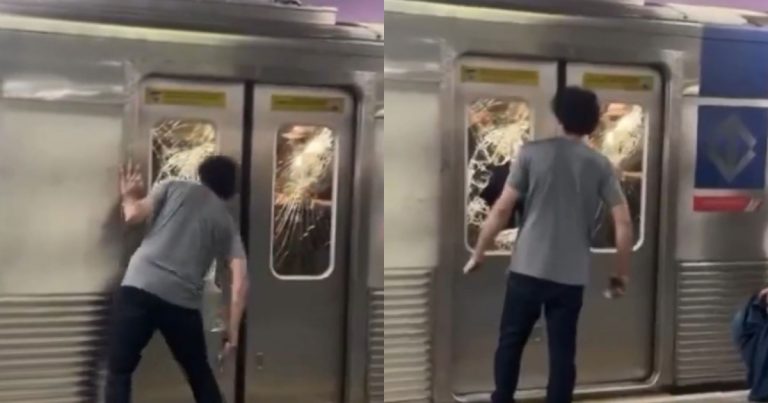 video:-homem-e-detido-apos-quebrar-janelas-de-metro-em-sao-paulo