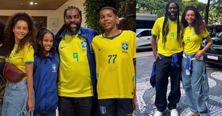 lazaro-ramos-e-tais-araujo-curtem-a-vitoria-do-brasil-com-os-filhos-e-chamam-a-atencao-da-web