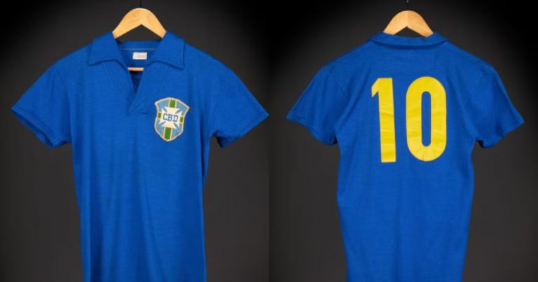 camisa-usada-por-pele-na-final-da-copa-de-1958-sera-leiloada-e-pode-alcancar-valor-recorde