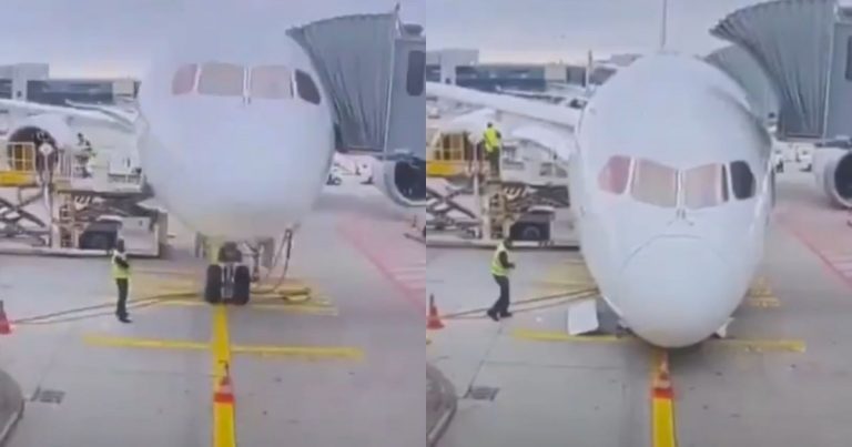 video:-acidente-com-trem-de-pouso-de-aviao-deixa-funcionarios-feridos-em-aeroporto-na-alemanha