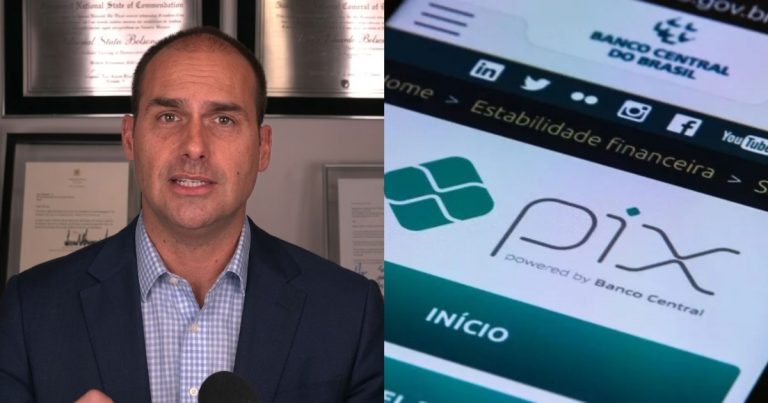 VÍDEO: Eduardo Bolsonaro sugere que o Brasil abandone Pix e adote sistema dos EUA para facilitar negociações video:-eduardo-bolsonaro-sugere-que-o-brasil-abandone-pix-e-adote-sistema-dos-eua-para-facilitar-negociacoes