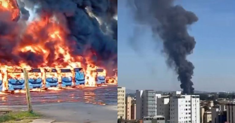 video:-incendio-de-grandes-proporcoes-destroi-27-onibus-em-belo-horizonte