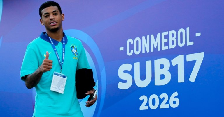 video:-joia-do-bahia,-kaue-furquim-marca-golaco-em-goleada-da-selecao-sub-17-sobre-os-eua