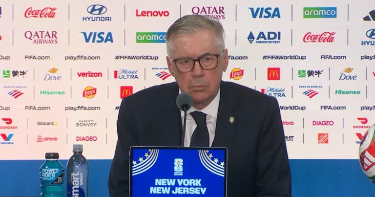 ancelotti-aponta-ansiedade-do-brasil-na-estreia-e-prega-evolucao-apos-empate:-sem-perder-a-confianca