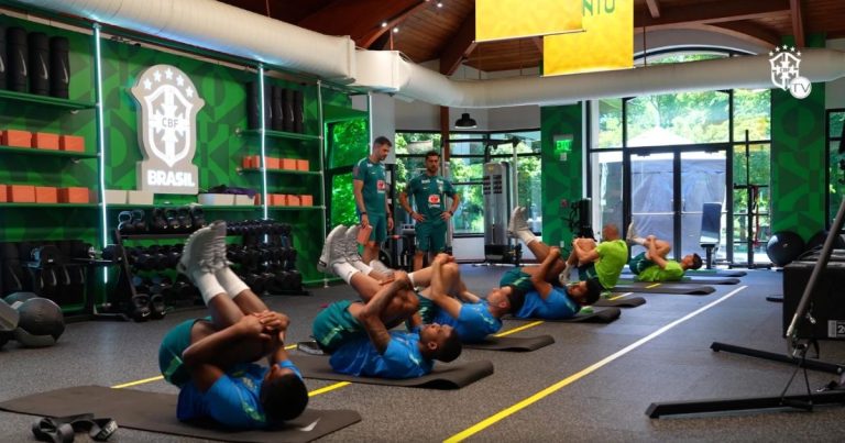 selecao-brasileira-realiza-trabalho-regenerativo-e-inicia-preparacao-para-enfrentar-o-haiti