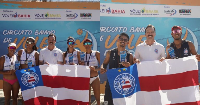 so-deu-bahia-na-areia:-tricolor-conquista-dois-titulos-na-etapa-do-baiano-de-volei-de-praia