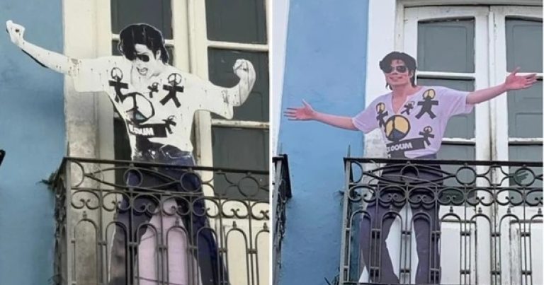 video:-no-pelourinho,-varanda-de-michael-jackson-ganha-novo-totem