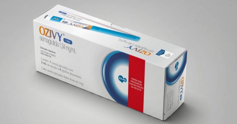 EMS lança Ozivy, primeira semaglutida sintética brasileira, com preço a partir de R$ 452 ems-lanca-ozivy,-primeira-semaglutida-sintetica-brasileira,-com-preco-a-partir-de-r$-452